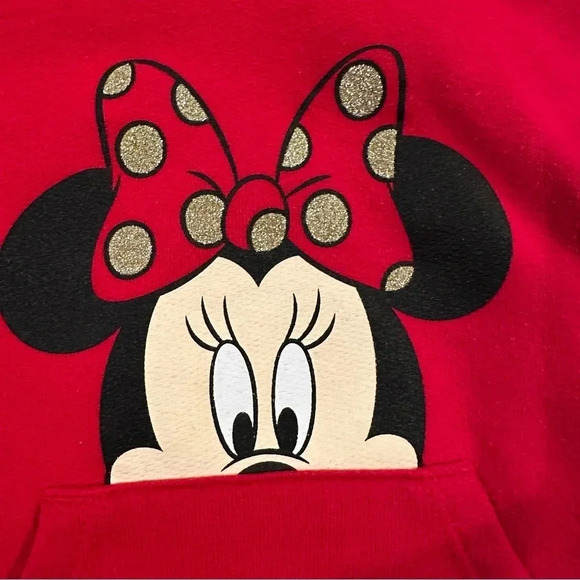 Minnie Mouse 2 Piece Sweater Hoodie & Leggings Size 3T - Picture 3 of 11